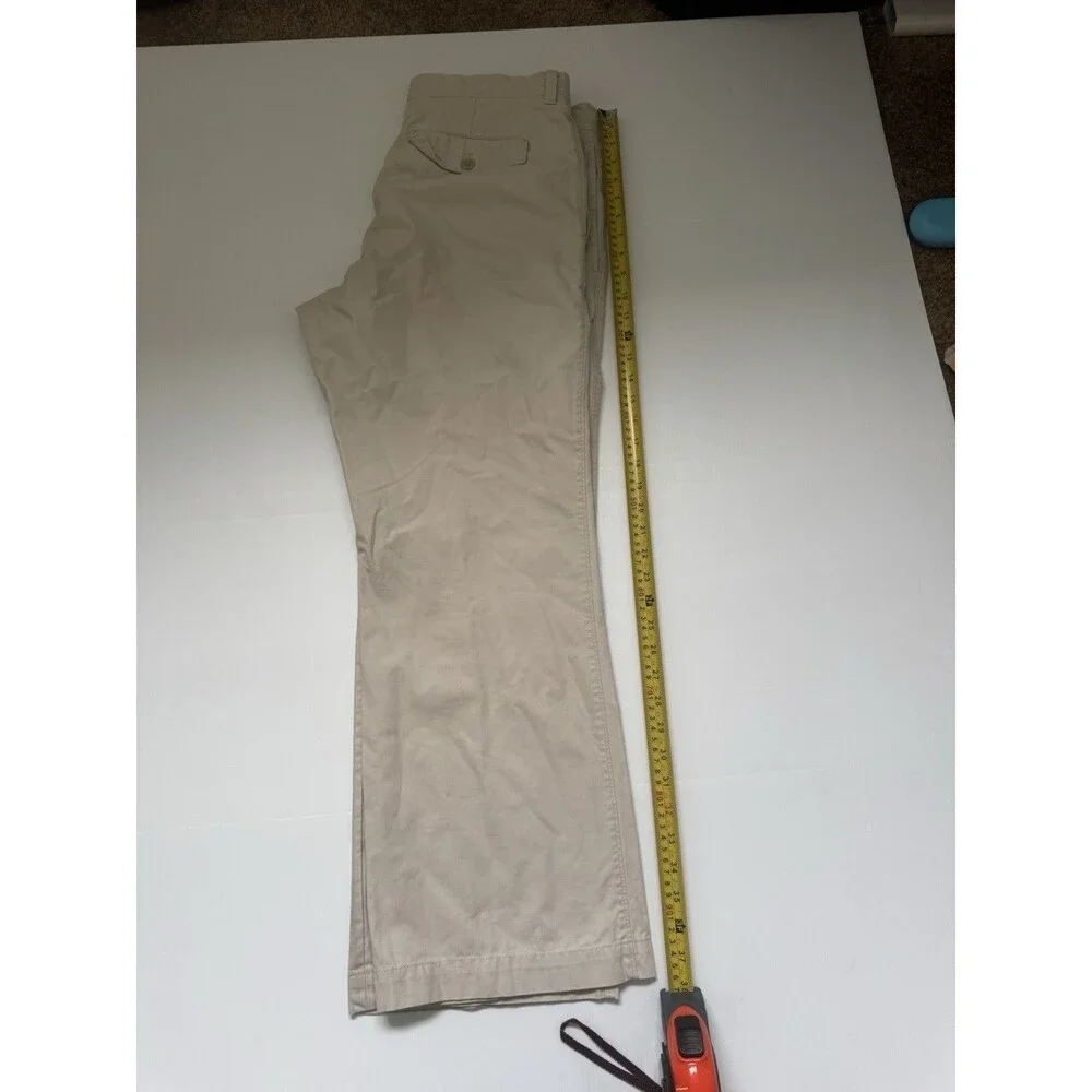 Banana Republic Factory Tailored Fit Khaki Chino Pants Men’s Size 30x30